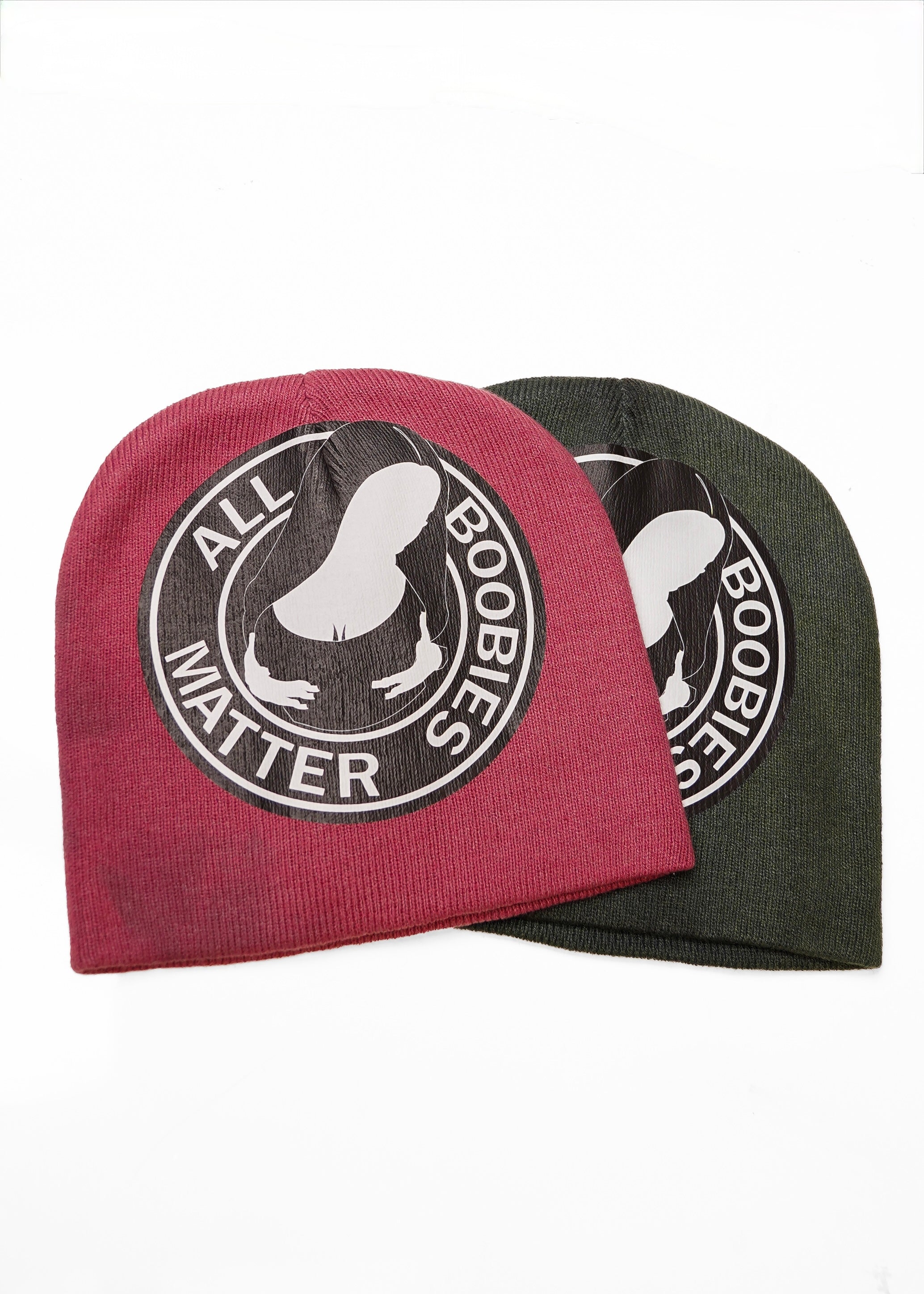 All Boobies Matter Vintage Wash Model Beanies