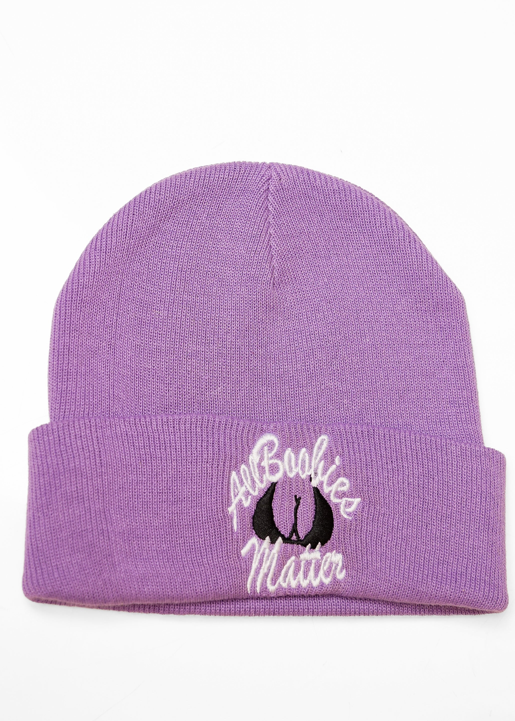 All Boobies Matter Beanie Cap 100% cotton.