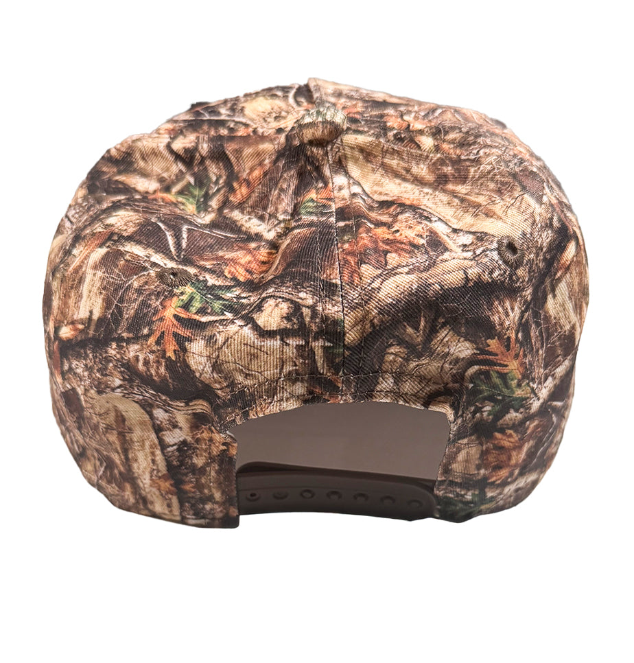 "All Boobies Matter Camoflague 5-Panel Hat – Camo & Orange K-Frame Cap"