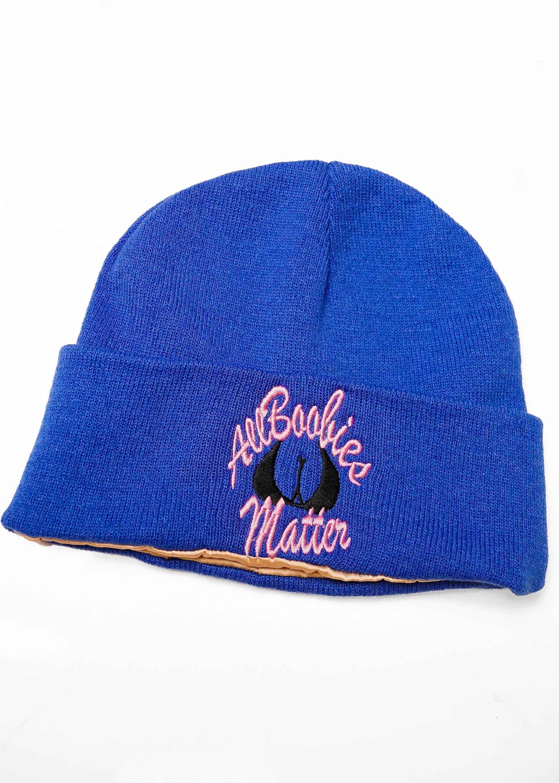 All Boobies Matter Satin Lined beanies