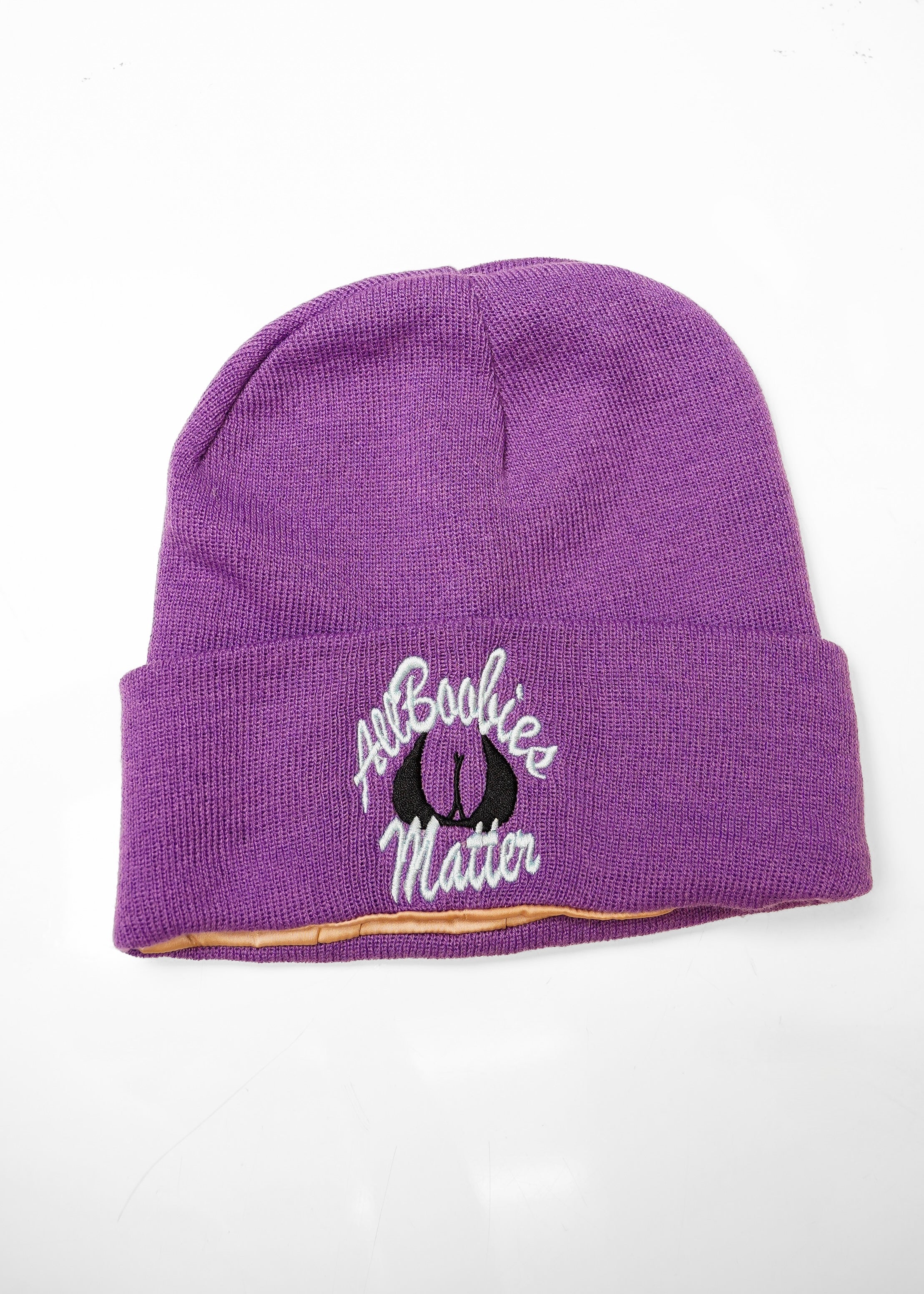 All Boobies Matter Satin Lined beanies